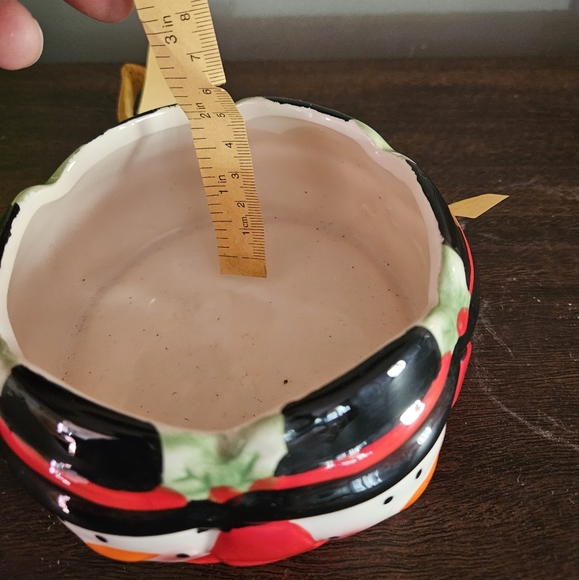 Vintage Snowman Bowl Greenbriar International - Picture 4 of 9